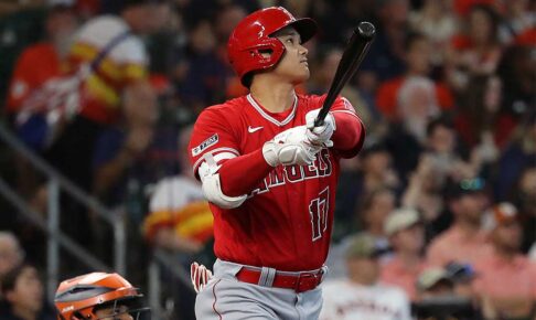 【MLB】大谷翔平「2番DH」  メジャー“初対決”千賀滉大から45号アーチでタイトル独走なるか