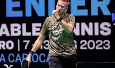 ファルクが松島を破って初タイトル獲得「彼の試合はいつでもネットで見られる。彼のロングサーブに備える必要があった」【卓球 WTTリオ】