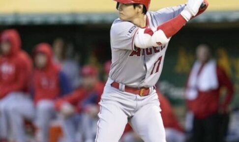 エンゼルス、今季ワーストの借金3　大谷、1安打も世界最速男に二ゴロに倒れる　さらに遠のくプレーオフ進出
