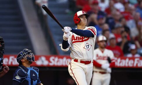 【MLB】「非現実的だ」大谷翔平、ライトへの“2戦連発”特大43号グランドスラムでエ軍勝ち越し