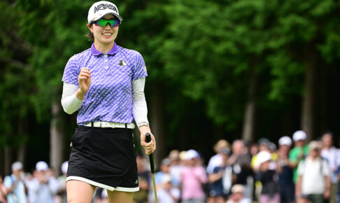 【女子ゴルフ】蛭田みな美、岩井明愛、仁井優花が7アンダー首位発進、2打差に申ジエら4人　ミヤギテレビ杯ダンロップ女子オープン初日