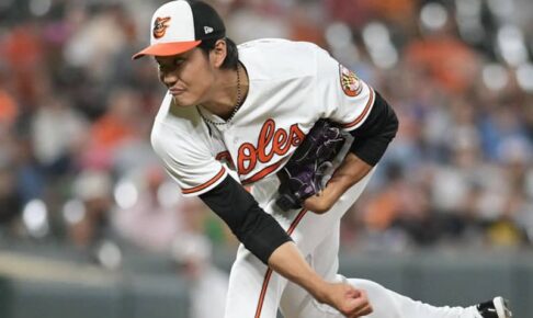 【MLB】藤浪晋太郎、最速161キロで3者連続三振　ゲレーロJr.も圧倒…7点リードの9回に登板