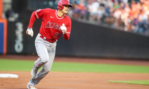 【MLB】「走る走る走る」大谷翔平、二塁打→“リスタート”先制ホーム→三塁打→二盗→三盗とダイヤモンドを駆け回る
