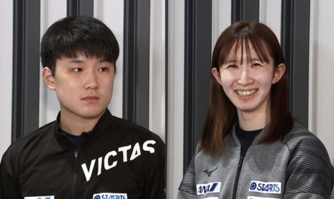 卓球"打倒中国"へ向け出発!張本智和「3種目全てで金メダルを」早田ひな「アジアで勝つことは世界で勝つことと同じ価値」