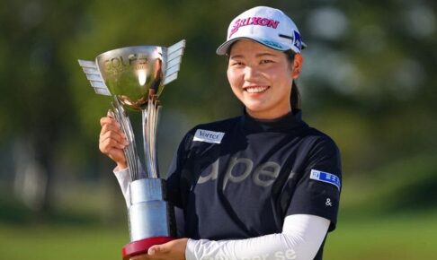 「一緒に名前を出してほしくないくらい（笑）」　櫻井心那が宮里藍、畑岡奈紗に次ぐ史上3人目の10代3勝