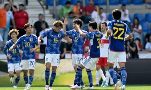 日本代表、トルコを破り欧州遠征2連勝…伊藤敦樹の初得点に中村敬斗2発、伊東純也がトドメのPK