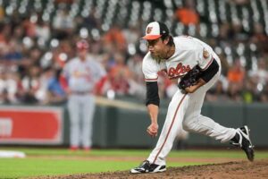 藤浪晋太郎、激動の「30.86→6.96」防御率変遷　9月は0.00、オ軍ブルペンの貴重な戦力に