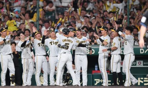 阪神が18年ぶり6度目の「アレ」達成！破竹の11連勝で球団史上最速到達　05年と同じ本拠地の巨人戦で歓喜