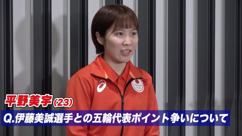 パリ五輪選考 2番手の平野美宇、伊藤美誠とのポイント争いに「どれだけ離せるかが鍵。絶対にシングルスに出たい」」【アジア競技大会 卓球】