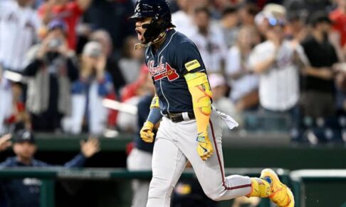 【MLB】アクーニャJr.が史上5人目の「40-40」達成　先頭打者弾で到達、偉業に敵地も拍手喝采