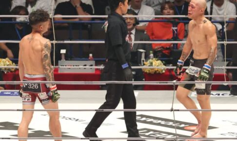 山本アーセンが涙の敗戦　無念のドクターストップ「お願い、やめられない」懇願も左まぶた変形