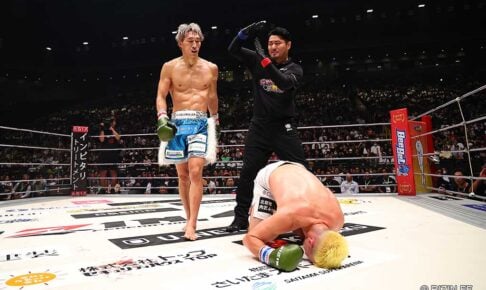 【RIZIN44】安保瑠輝也、ローブロー2回の“悶絶”喧嘩マッチを制して初勝利「これからも盛り上げたい」