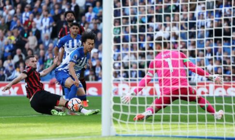 途中出場で2得点の三笘薫を地元メディアは絶賛「ゴールに品格が漂う」