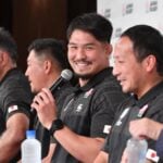 ラグビー日本代表が帰国 主将の姫野は8強ならず「キャプテンとして力不足を感じた」退任のジョセフHCには感謝「貴重な時間でした」 ラグビー日本代表が帰国 主将の姫野は8強ならず「キャプテンとして力不足を感じた」退任のジョセフHCには感謝「貴重な時間でした」