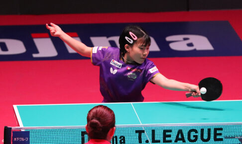 “10歳Tリーガー”松島美空、初対戦の木原美悠にストレート負け　奮闘も「トップ選手を見習いたい」と今後見据える