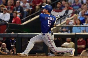 【MLB】シーガーがプレーオフ5本塁打目、レンジャーズ敵地で快勝も……シャーザーとガルシアが負傷交代