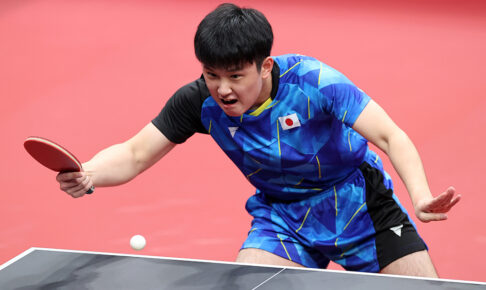 【卓球】2024年パリ五輪選考ポイント獲得ランキング　男子最新上位8人（2024年1月29日現在）