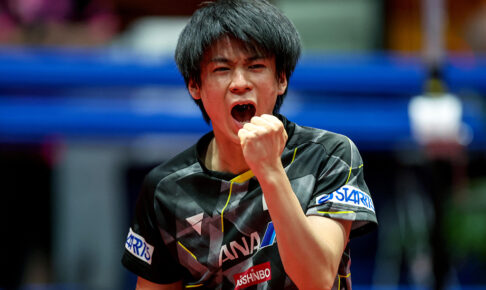 戸上隼輔、充実の時過ごす22歳がさらなる飛躍遂げるか　パリ五輪出場へ、張本智和との優勝争いに期待【全農CUP大阪】