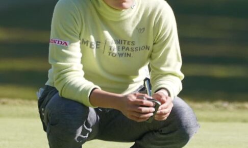 岩井明愛　あぁ…通算5オーバー「バーディー取れる気配ない」逆転女王絶望的も「やることをやるだけ」