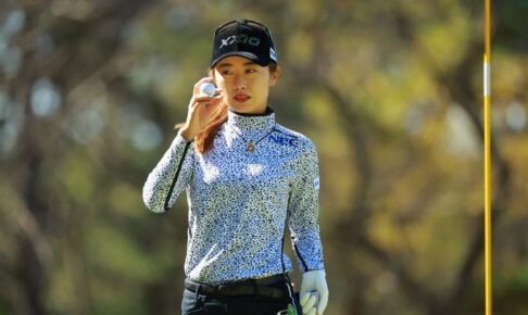 ダボから急失速…安田祐香は『77』で後退　「流れが変わっちゃった」