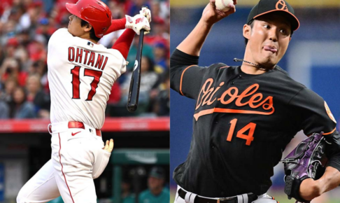 【MLB】「ドジャースタジアムなら満塁弾」だった大谷翔平と藤浪晋太郎の“同級生対決”　幻の本塁打をプレーバック