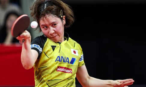 最終戦起用の平野美宇が意地のストレート　今大会銅メダルの日本がドイツ撃破で“有終の美"　第2Rは5勝2敗【混合団体W杯】