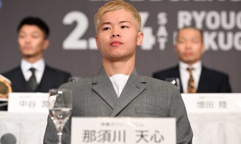 那須川天心、「1.23」世界ランカーとボクサー3戦目　「過去一番の強敵。差を見せて勝つ姿を」
