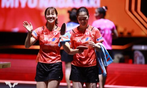 「何も失うものはない」長﨑美柚、木原美悠が台湾ペア撃破で決勝なるか　“Wみゆう”が名古屋の地で優勝目指す【WTT女子ファイナルズ】