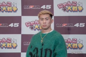 【RIZIN.45】「平本蓮をボコボコに」YA-MAN、“怒りの感情”むき出しで大晦日決戦へ　「自分の100％を超える根源」