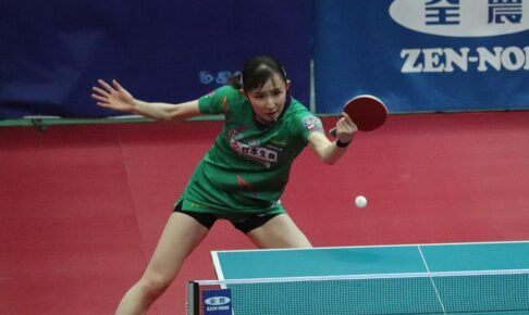早田ひなと張本美和がストレートで完勝発進　3連覇狙う戸上隼輔も初戦突破【全日本卓球】