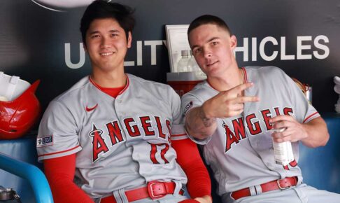 【MLB】大谷翔平、エ軍後輩の“プロポーズ大成功”に「いいね」で祝福　思い返される仲良しモニアックとの友情エピソード