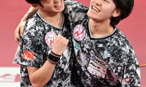 男子ダブルスは小林広夢・伊藤礼博の日大コンビが初の日本一　張本智和・森薗政崇組は連覇ならず【全日本卓球】