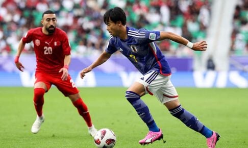 「芸術の域」三笘薫が復帰戦で“別次元”のドリブル　今大会初出場で抜群の存在感示す【アジア杯】