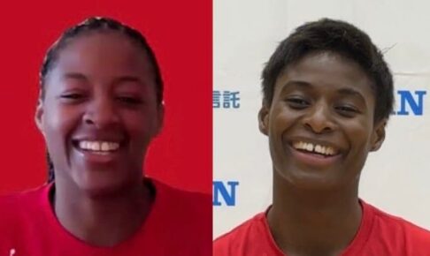 【笑顔会見詳報】「二人で1対1練習してます！」馬瓜ステファニー 姉エブリンと“代表初共演” いよいよバスケ女子五輪予選