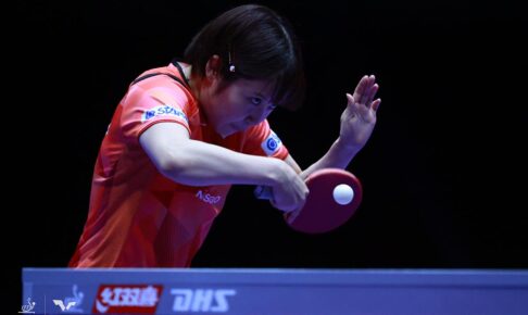 平野美宇が圧巻の20連続ポイント　木原美悠に続く“11－0”で圧倒、“エース”早田ひなにつなぎ3連勝に王手【世界卓球】