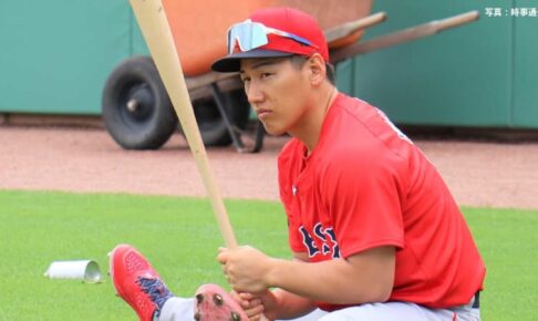 レッドソックス吉田正尚 メジャー2年目「任されたポジションでいいパフォーマンスを」ドジャース山本との元同僚対決も「楽しみ」