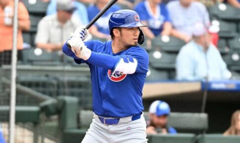 鈴木誠也が好調キープ、OP戦打率.357「いい方向に」　2安打1打点…今永と同僚に「不思議」