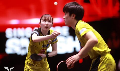 早田ひな、“日本のエース”は単複での中国勢撃破なるか　張本智和との混合ダブルスでは世界1位と対戦も【サウジスマッシュ】