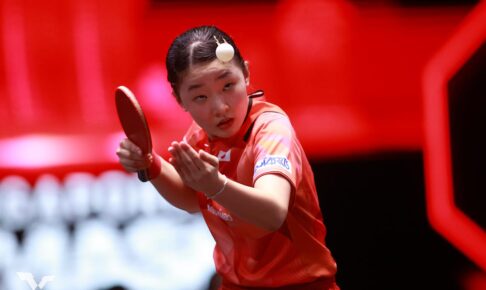 張本美和が“世界女王超え”で初勝利なるか　孫穎莎との大一番、初出場の15歳がベスト8進出目指す【WTTシンガポールスマッシュ】