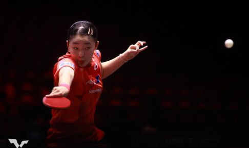 張本美和、孫穎莎相手に悔しいストレート負け　第2ゲーム以降は互角の打ち合いも“世界女王”に屈す【WTTシンガポールスマッシュ】