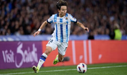 「攻撃陣で最も奮起したリアリスト」久保建英、A・マドリー戦の活躍を現地紙が称賛！　8ゴール目ならずもドリブル突破に脚光【ラ・リーガ】