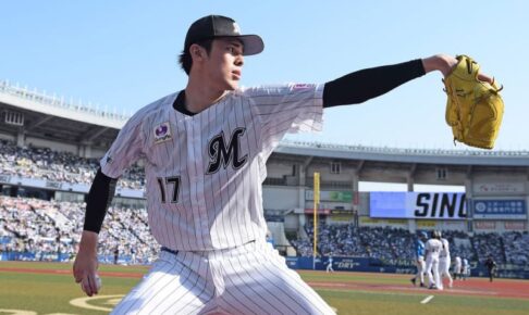 【ロッテ】MLB目指す佐々木朗希　初登板で好投も…OB「昨年の数字を上回れない可能性もある」