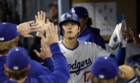 【MLB】大谷翔平、快足飛ばして内野安打からの“勝ち越し”ホームイン　米メディア「ショウヘイがスピードを見せつけた」