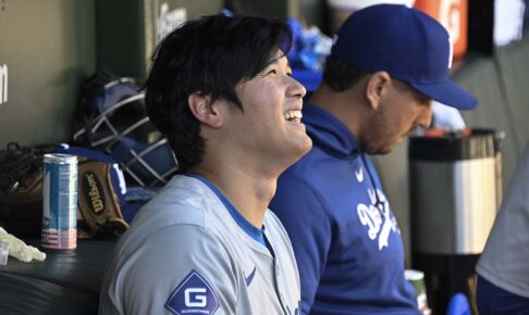 【MLB】「味方でよかった」猛打賞の大谷翔平を同僚左腕パクストンが絶賛　白星呼び込む一発に「本当に凄いよ」