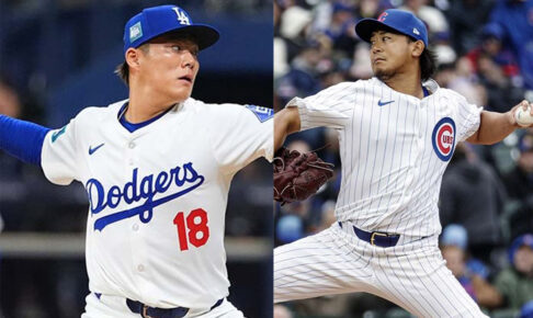 【MLB】ヨーヨーカーブ絶賛の山本由伸が2位、「もう1人の陽気な日本投手」今永昇太は3位　公式サイトが新人王候補トップ5を発表