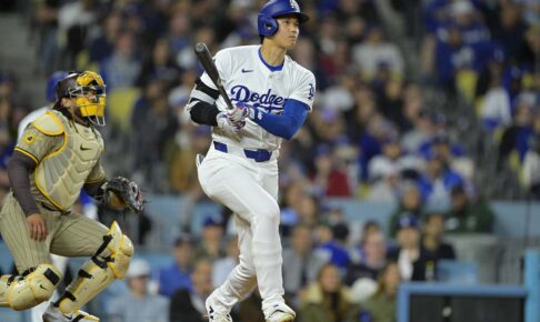 【MLB】大谷翔平、値千金の勝ち越し“爆速188キロ”弾丸タイムリー二塁打　米メディア興奮「ショウヘイは勝ちたいのだ」