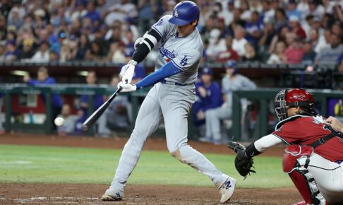 【MLB】大谷翔平、ダメ押し“173キロ”左前適時打で5試合ぶりマルチ　現地実況「毎回ハードヒットできるのはなぜ」