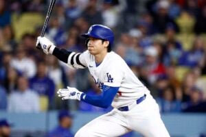 【MLB】大谷翔平、ド軍の窮地救うタイムリーで感情爆発　一塁上でWBCメキシコ戦と“瓜二つ”の雄たけび披露