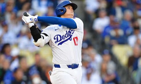 【MLB】大谷翔平「2番DH」スタメン　“登板時は打率.432”好相性の同僚グラスノーを援護する今季13号アーチなるか