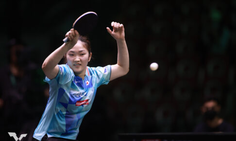 「3－0で勝ててうれしい」好調の木原美悠が“韓国のエース”に圧巻ストレート　世界7位のシン・ユビンを圧倒でラウンド16へ【サウジスマッシュ】
